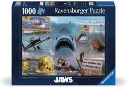 Ravensburger puzzel Jaws - 1000 stukjes.