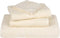 vidaXL - Zeepdoekjes - 2 - st - 30x30 - cm - 360 - g/m² - 100% - katoen - crèmekleurig