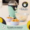 JAP Appliances Happy Pops - Retro popcorn machine - 1200W - Klaar binnen 3 minuten - Groen