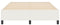 vidaXL - Bedframe - Crème - 160x200 - cm - Corduroy - Stof