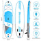 Mesuvida SUP Board - Opblaasbaar Stand Up Paddling Board - 160 kg draagvermogen - 320 x 81 x 15 cm