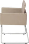 Set van 2 eetkamerstoelen GOMEZ Beige