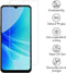 Selencia Gehard Glas Screenprotector Oppo A57(s) / A77 / A78 (5G) - 9H gehard glas - Vingerafdrukbestendig