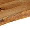 vidaXL - Tafelblad - met - natuurlijke - rand - 100x20x3,8 - cm - massief - mangohout