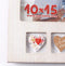 ZEP - Romantische Fotolijst Lisa Horizontal voor foto 10x15 afmeting 18x18 cm - PQ8546