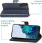 iMoshion Hoesje Geschikt voor Samsung Galaxy S21 Plus Hoesje Met Pasjeshouder - iMoshion Luxe Bookcase - Donkerblauw