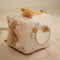 Little Dutch - Activiteitenkubus Newborn Naturals - Zachte stoffen en spiegeltje - Wit
