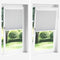 vidaXL - Plissé - rolgordijn - 75x100 - cm - stofbreedte - 74,4 - cm - bordeauxrood