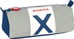 Schoolpennenzak Munich College Grijs (21 x 8 x 7 cm)