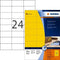 Herma printeretiketten Labels yellow 70x37 SuperPrint 2400 pcs.