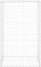 vidaXL - Schanskorfmuur - met - deksels - 60x50x150 - cm - gegalvaniseerd - staal