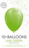 Lime groene ballonnen | 10 stuks