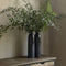 Riviera Maison Glazen Vaas - RM Bella Tola Vase - Zwart
