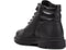 GEOX U ANDALO Dames Veterboots - Gevet leer - Zwart - Maat 44