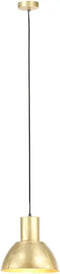 vidaXL Hanglamp rond 25 W E27 28.5 cm messingkleurig