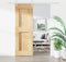 vidaXL - Schuifdeur - met - beslag - 70x210 - cm - massief - grenenhout