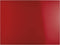 Magnetoplan ontwerpglas magnetisch paneel glazenbord - 80x60cm - rood - glas - frame