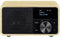 Sangean DDR-7 - DAB+ Wekkerradio - Bluetooth Aux-in Houten Behuizing Lichtbruin