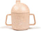 Pellianni: DRINKBEKER ROOS 11,5x12x7cm, 180ml, in tarwe, 100% biologisch afbreekbaar, handwas heeft de voorkeur