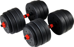 Dumbbells - verstelbaar - 40 kg - 2x20 kg