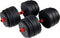 Dumbbells - verstelbaar - 40 kg - 2x20 kg
