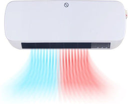 QLT Wandkachel 2-in-1 - Elektrische Wandkachel - Verwarming en Koeling - Keramisch