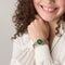 FOSSIL CARLIE - Polshorloge - 28 mm - Groen Zilver Goud