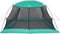 vidaXL - Camping - Muggennet - met - Deur - Groen - voor - 4 - Personen - - - Waterdicht