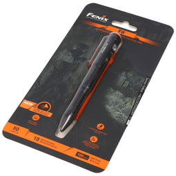 Fenix T6 tactical ballpoint pen LED light pen including battery and charging cable