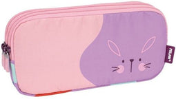 Schoolpennenzak Milan Animals Paars 20 x 11 x 6,5 cm