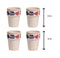 Boerenbont Boerenbont Kindermelkbeker hoogte 8 cm set van 4
