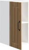 vidaXL - Keukenwandkast - Lucca - bewerkt - hout - artisanaal - eikenkleur