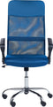 DESIGN - Bureaustoel - Blauw - Mesh