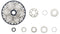 12 V 10-51 CS-M7100 - Cassettes - Uniseks - Meerkleurig