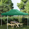 vidaXL - Partytentdak - 600D Oxford met PVC-coating - 4,5x3 m - groen