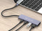 Conceptronic HUBBIES13G - USB Hub - 4 Poorten USB 3.2 Gen 2 - Grijs