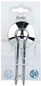 Haak voor ophanging Berilo W3100-1 Staal ABS 6 x 13 x 4 cm (24 Stuks)