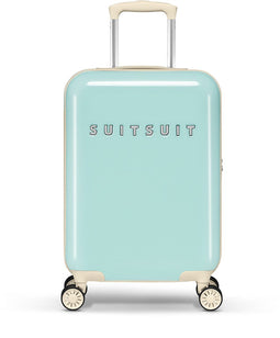 SUITSUIT Fabulous Fifties - Handbagage koffer 55x35x20 - Lichtgewicht - TSA cijferslot - Luminous Mint