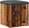 vidaXL - Opbergbank - 42x42x45 - cm - bewerkt - hout - oud - houtkleurig