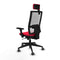 Bureaustoel Piqueras y Crespo 3D066G2 Rood