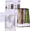 Thea Gouverneur - Borduurpakket met telpatroon - 479 - Voorgesorteerde DMC Garens - Istanbul - Linnen - 79 cm x 50 cm - DIY Kit