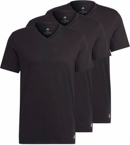adidas Crew Neck T-shirt - Normale pasvorm - Katoen - Zwart