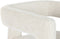 Home ESPRIT - Armstoel - Scandi ontwerp - Wit 67 X 61,5 X 67,5 CM