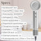 Sansbeauté® EssentiaPRO Föhn - Haardroger - 2000W - 110.000RPM - Ionisch - 3 Opzetstukken - Diffuser - Silver