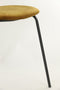 Light&living Eetkamerstoel 58x58x82 cm EMMA velvet okergeel-donker grijs
