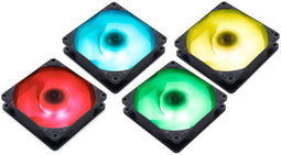 Scythe Kaze Flex 92mm RGB PWM - Ventilator - 2300 RPM 48.8 CFM - Zwart