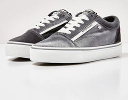British Knights MACK PLATFORM - Lage sneakers - 3 cm platform - Donker grijs - maat 40