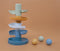 Little Dutch Spiraaltoren - Knikkerbaan - 5 delen - 3 ballen - Blauw