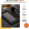 Goliving Frituurpan 3L - Friteuse - Glazen Kijkvenster - 2000W - RVS - Zwart