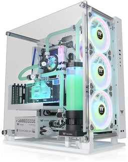 Thermaltake Core P3 TG Pro - Tower Behuizing - ATX EATX µATX Mini-ITX - Gehard Glas - Wit
